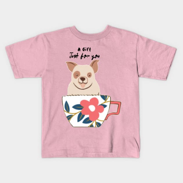 A gift just for you Kids T-Shirt by Cuky's T-Shop